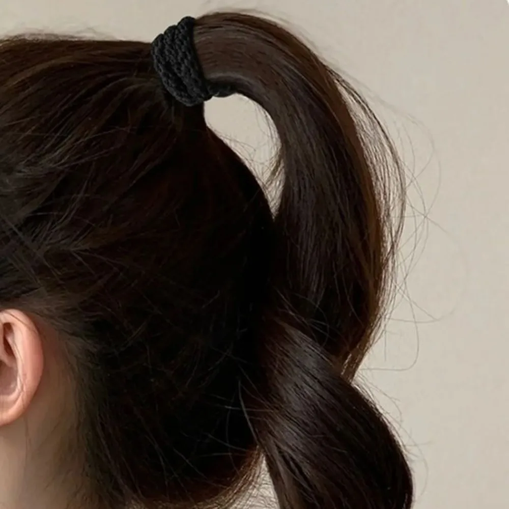 12 шт./компл., набор красочных веревок для волос, высококачественные резинки для волос, держатели для хвоста, нейлоновые аксессуары для волос, эластичная резинка для вечеринки