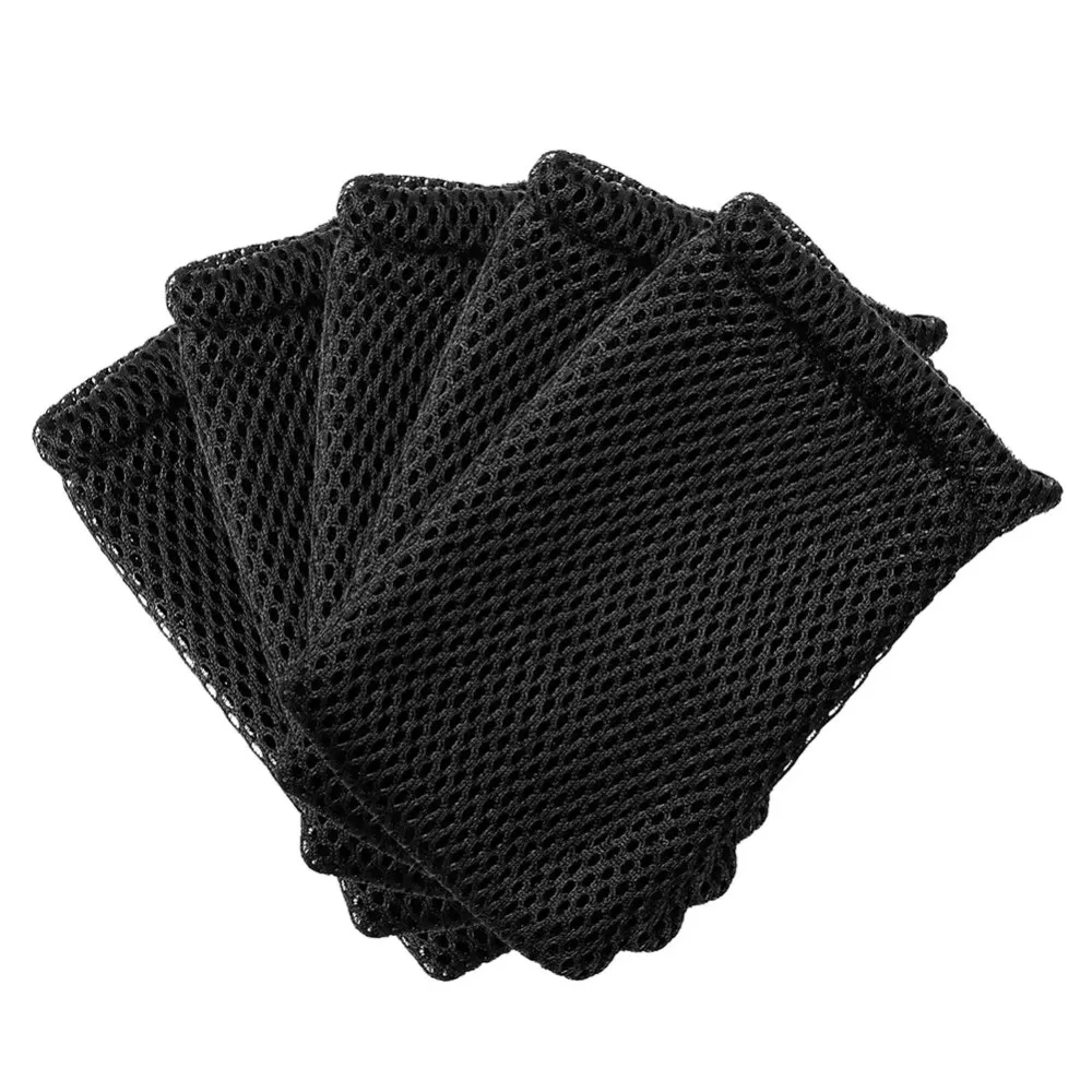 50Pcs Nylon Mesh Drawstring Storage Pouch Bag 9x13cm /10x15cm Multi Purpose Travel & Outdoor Activity Pouch For Digital Products