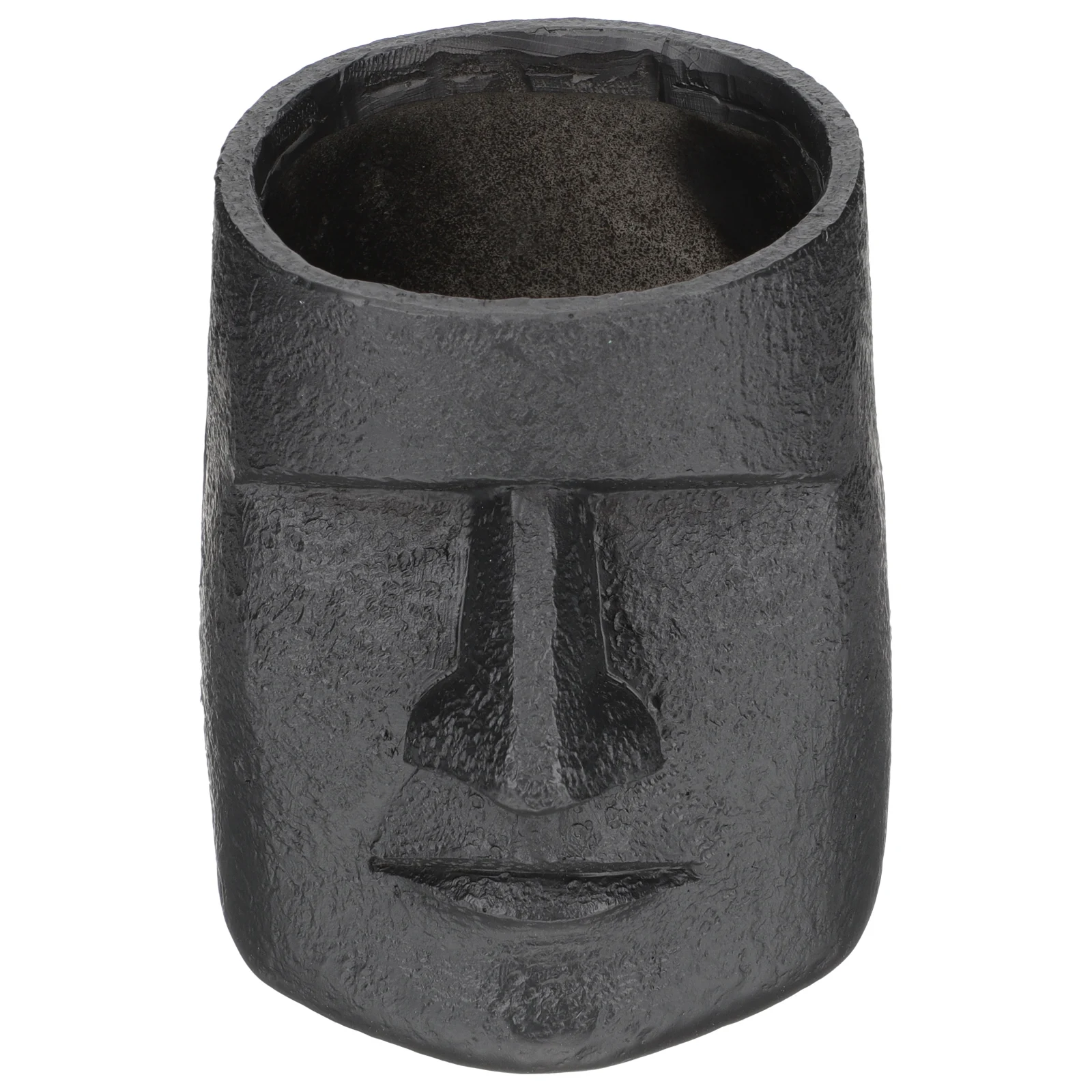 Doniczka z żywicy w kształcie twarzy, dekoracyjna doniczka do wnętrz, na balkon, do ogrodu, prezent na Wielkanoc, do użytku domowego.