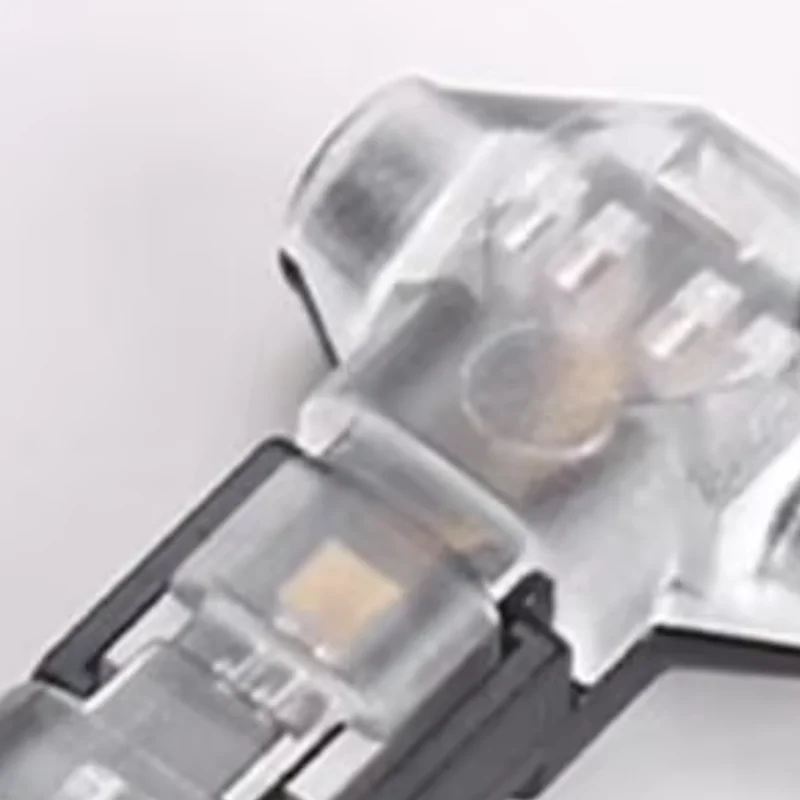 10/20/30/40/50Pcs T Type Wire Connector Pin Solderless Low Voltage Cable Connectors No Stripping 18-22 AWG Wires Connector