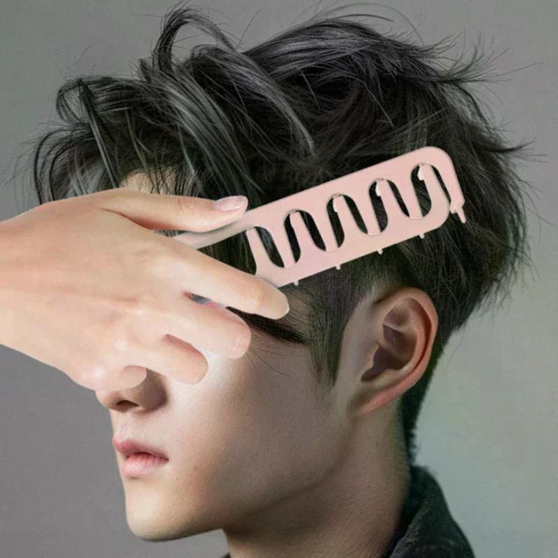 Wide-tooth Hair Styling Comb Hair Seam Comb Bangs Combs Styling Hair Root Top Fluffy Hairdressing Tool for Women and Men
