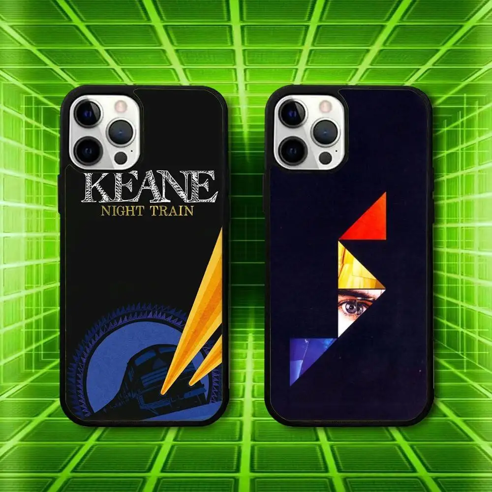 

Band Keane Phone Case For iPhone 16,15,14,13,12,11,Pro,Max,Plus,Mini,SE4,E Magnetic Magsafe Wireless Charging