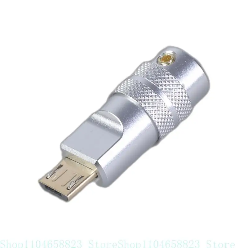 

USB 5Pin Male Solder Connector Adapter Replacement Aluminum Alloy Shell Customization for 6.0mm Cable