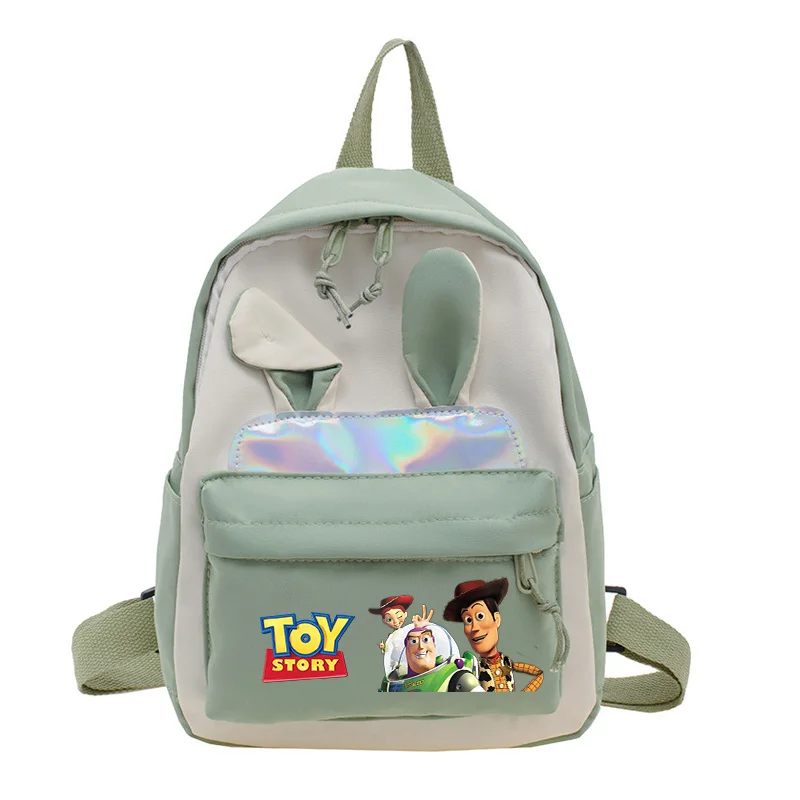 Toy Story Woody Buzz Astral Plecak dla dziewczynek Chłopcy Plecak do przedszkola Torby szkolne Podróżny plecak z uszami królika