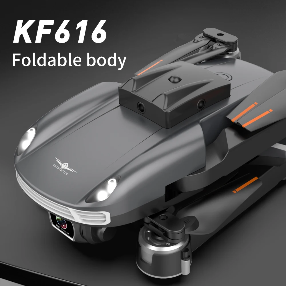 KF616 Rc Quadcopter Drone 8K Hd กล้องหลีกเลี่ยงอุปสรรค Drone กล้อง Cross-Border สินค้าใหม่รุ่นเครื่องบิน Dron ของเล่น