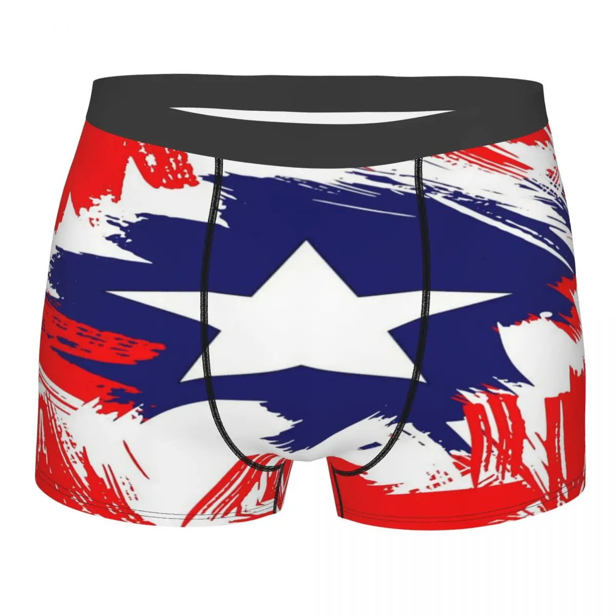 

Мужское нижнее белье с изображением Капитана Америки, дышащие трусы-боксеры, мягкие трусы для мужчин