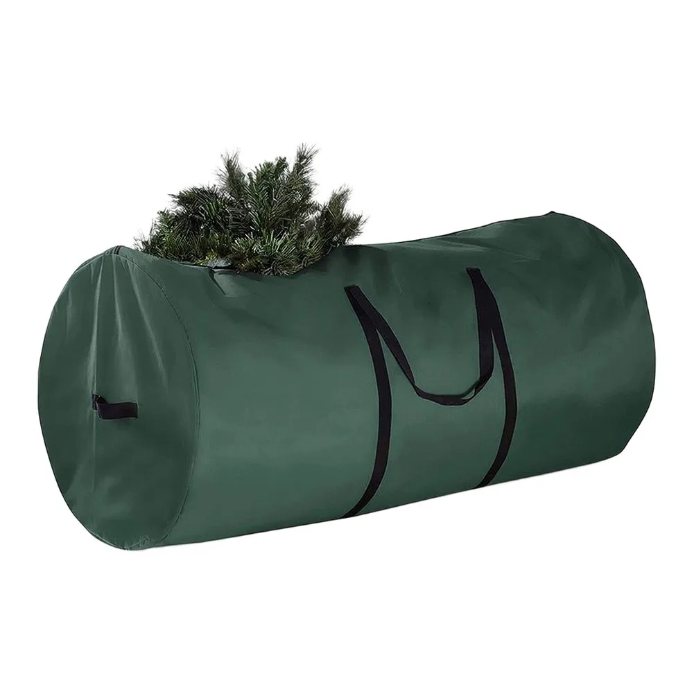 Christmas Tree Storage Bag 30 inch Round for Artificial Trees with Carry Handles and Closure Dark Green 30x50in or 30x60in