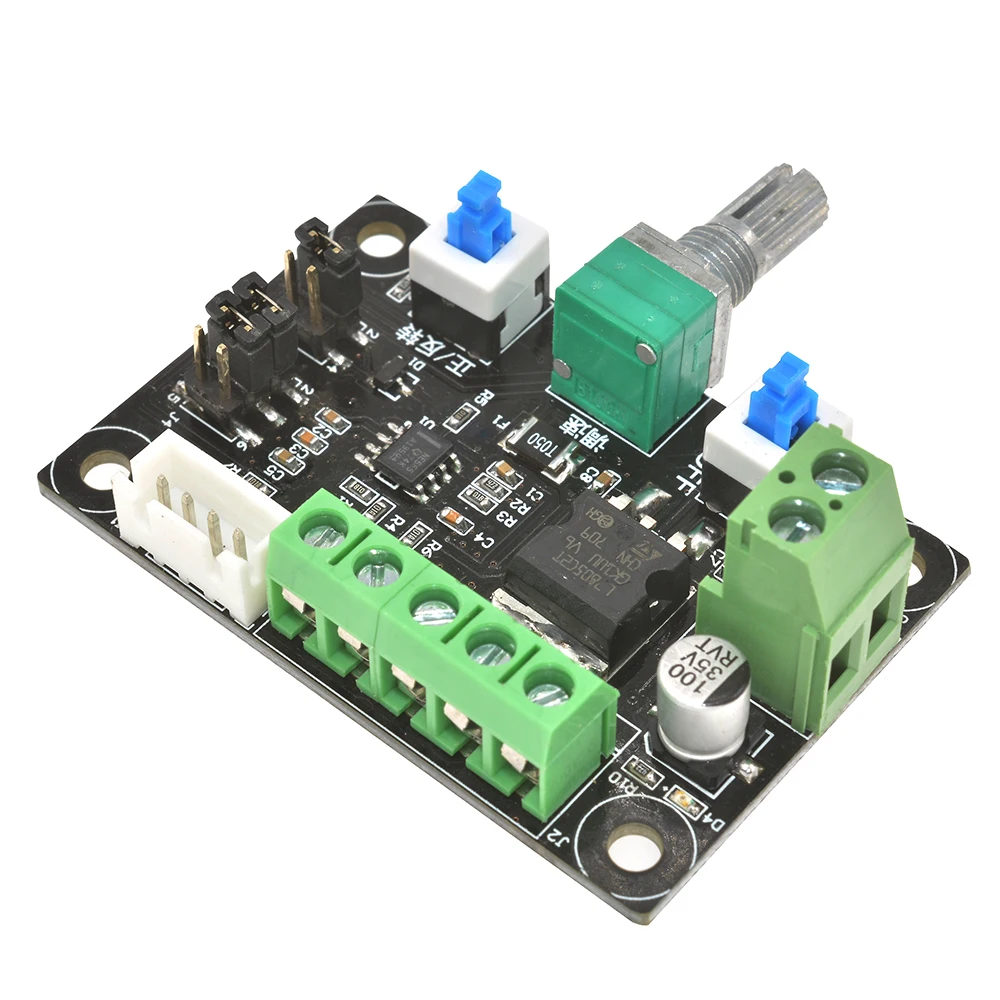 DC 12V 24V Stepper Motor Pulse Signal Generator Module Driver Controller Speed Regulator PWM Pulse Signal Generator Module 8-24V