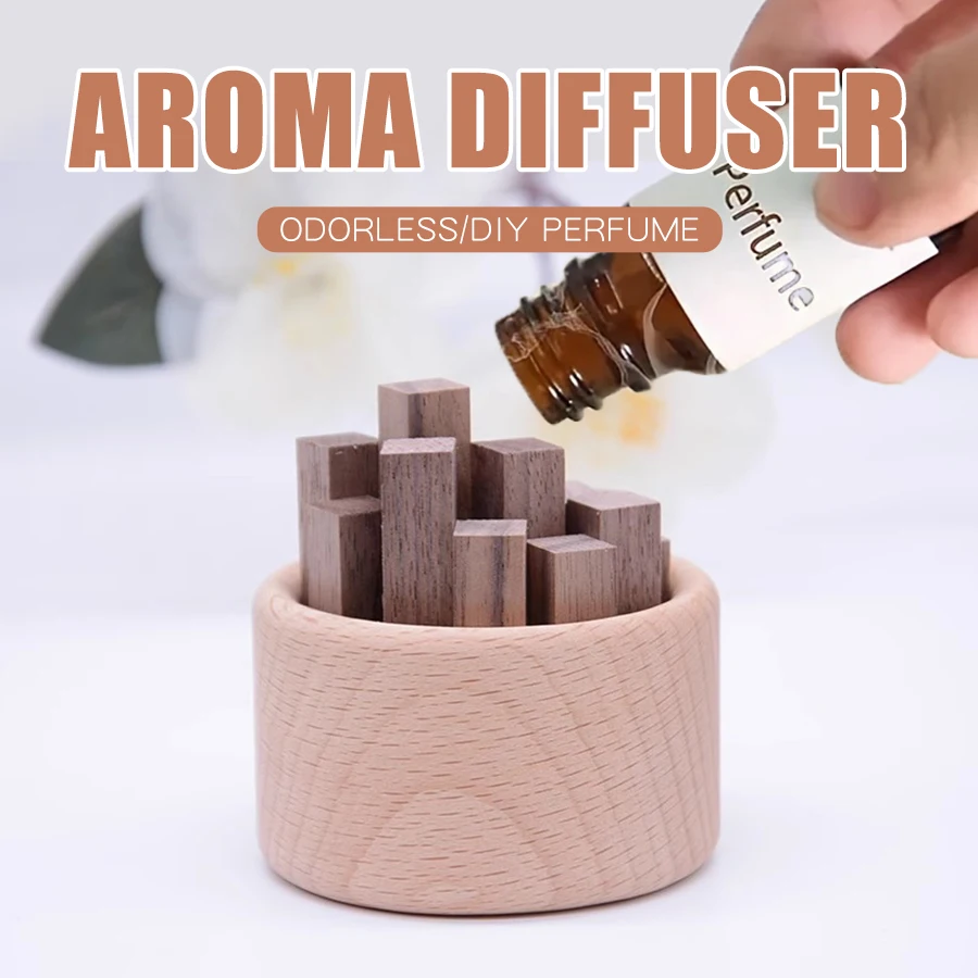 DIY น้ําหอมไม้เครื่องประดับ Home Aroma Diffuser ห้องนั่งเล่นเดสก์ท็อปห้องน้ํา Washroom Air fresheners ตกแต่งกลิ่นหอม