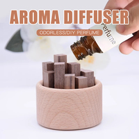 No perfume wood aroma diffuser home fragrance accessories room decor wooden ornaments aromatherapy car air freshener decorations