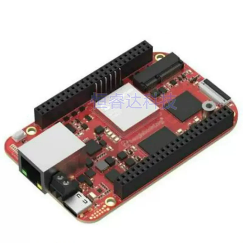 

BeagleV Fire, Single Board Computer，RISC-V, SOC，MPFS025T-FCVG484E, 64bit, 2GB RAM, 16GB eMMC, 108 I/O pins, USB Type-C