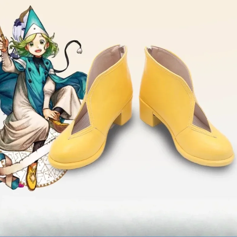 

LQCoco обувь для косплея аниме шляпа ведьмы Atelier COCO реквизит для косплея обувь из искусственной кожи Хэллоуин карнавальные ботинки на заказ