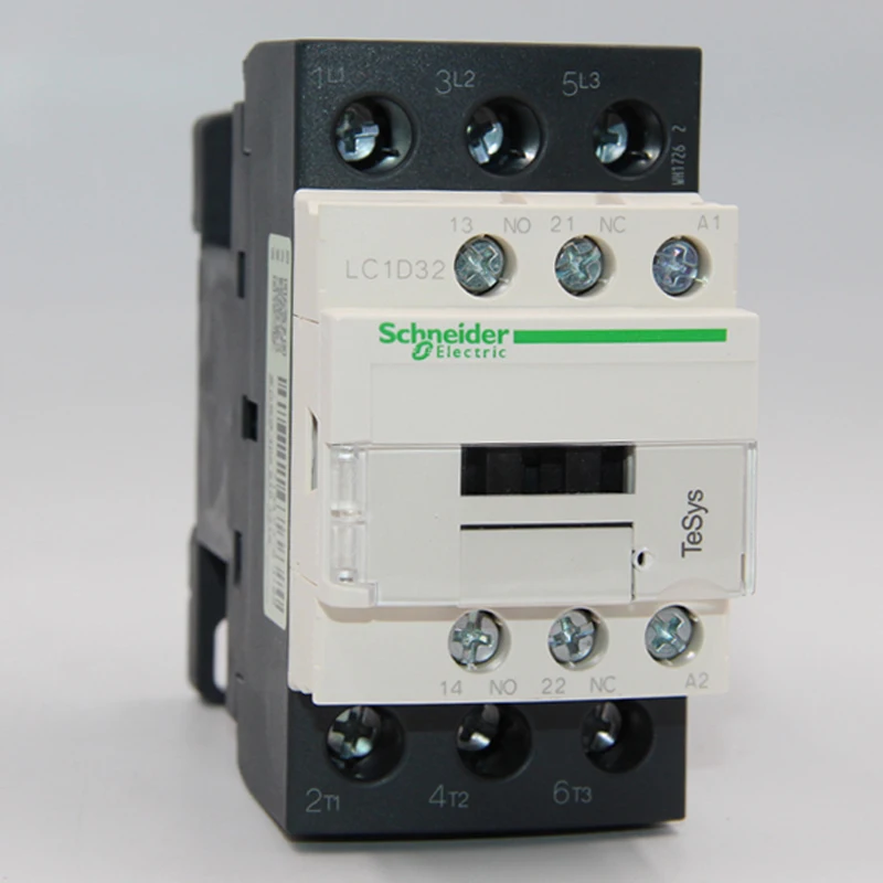 Schneider Electric Contactor 220v AC Three-pole contactor 3P LC1D09 LC1D12 LC1D18 BC7 F7C M7C Coil Voltage 24v 110V 220V 380V