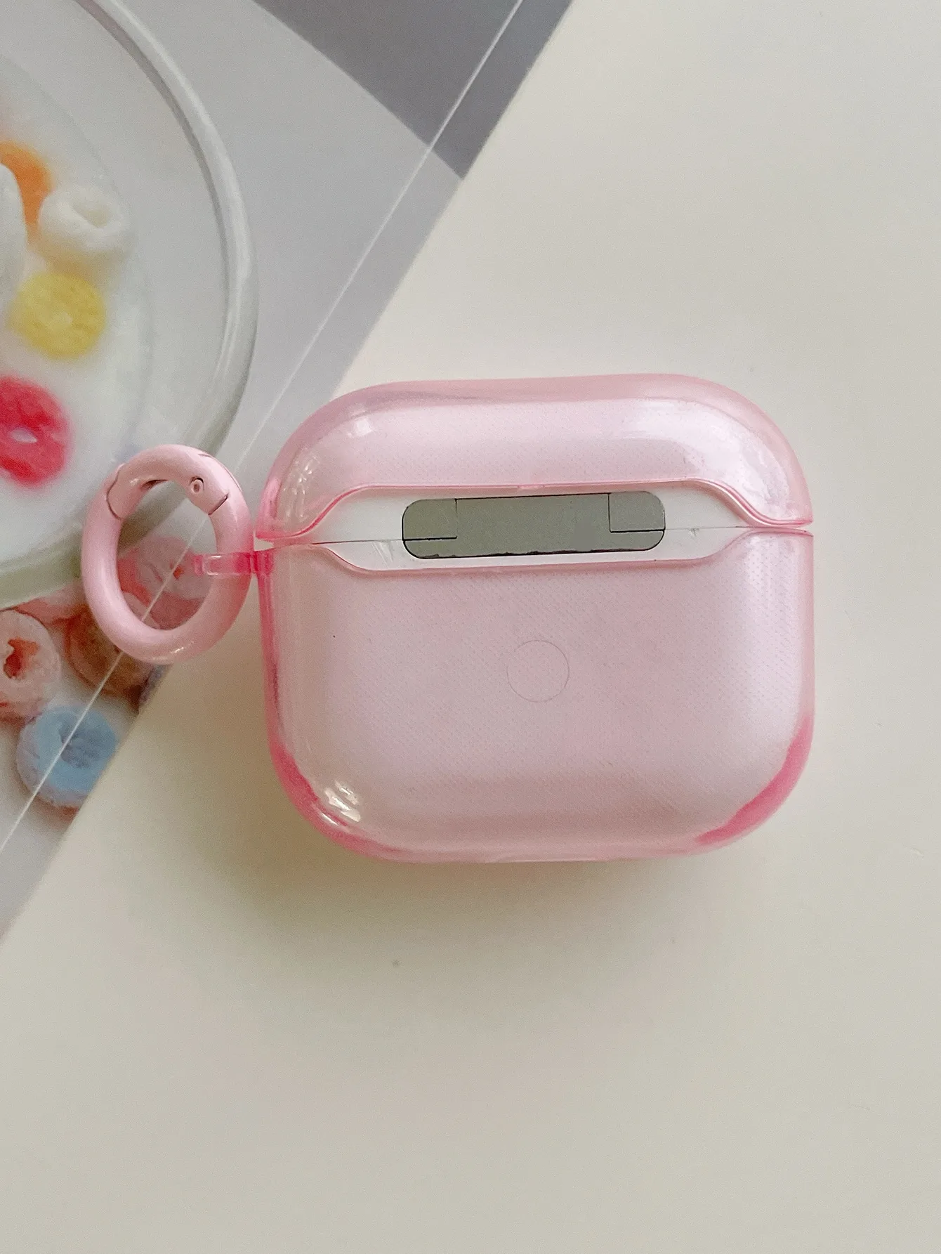 Candy Color Earphone Cover for Airpods Pro 2/Pro Case Crystal Clear Soft TPU Protective Case for AirPods  4 3 2 1 Cover