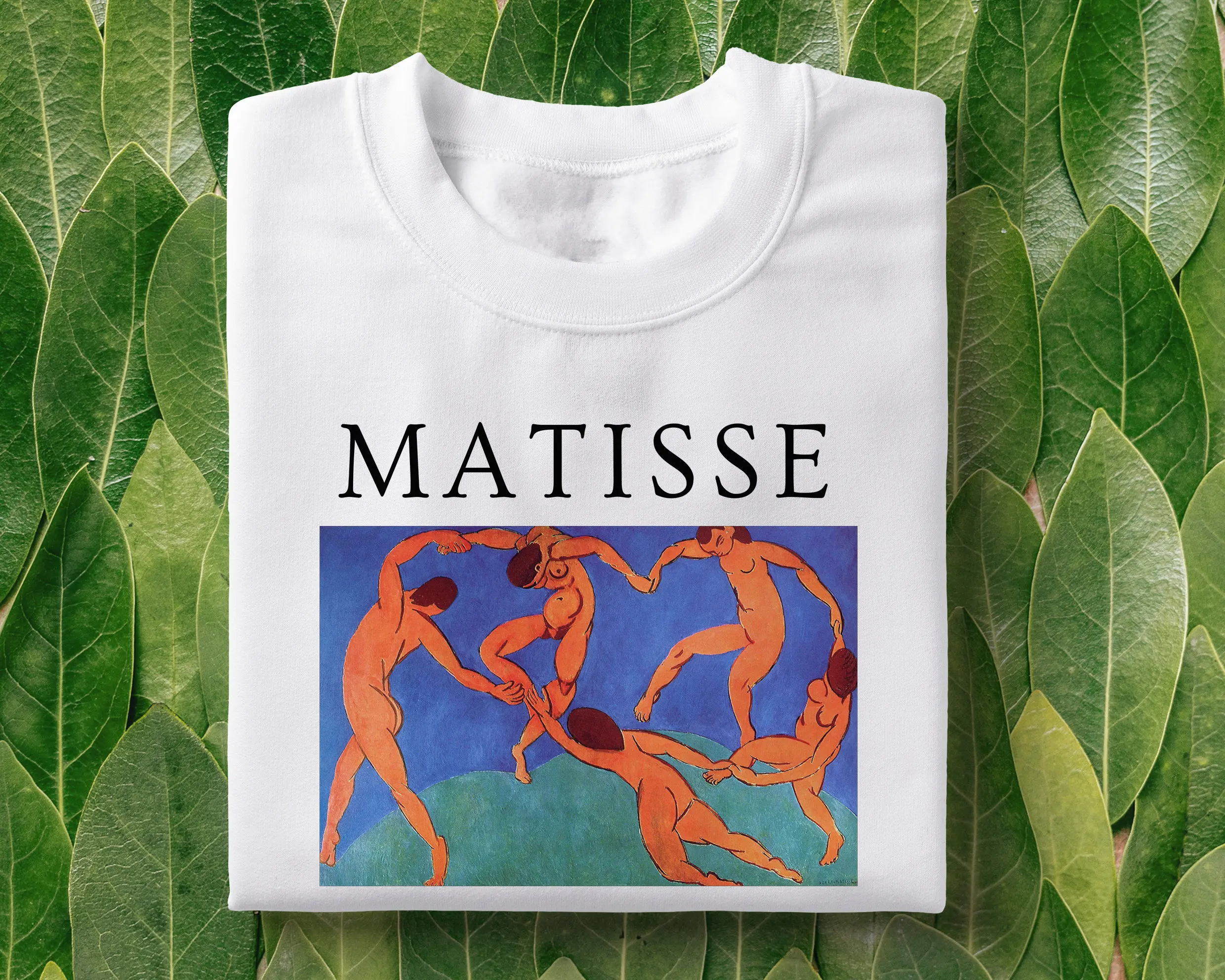 Танцевальная футболка Matisse, футболка с принтом Анри Arthoe Art Танцевальная футболка Matisse, футболка с принтом Анри Arthoe Art