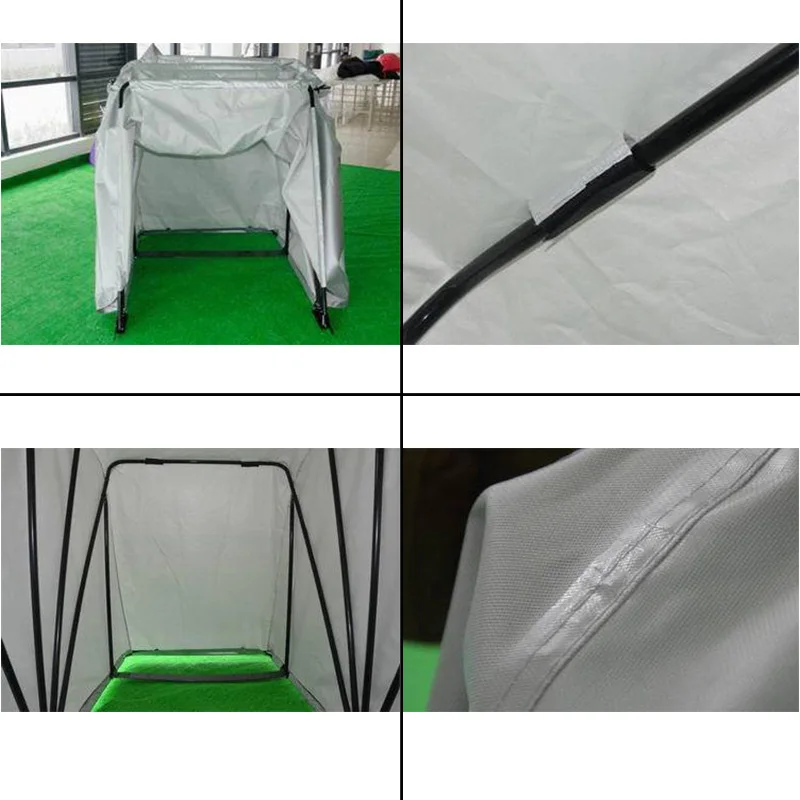 Motorcycle Shelter Waterproof Motorcycle Cover Heavy Duty Motorcycle Garage 600D Oxford Motorbike Sunshade Storage Raincoat Tent