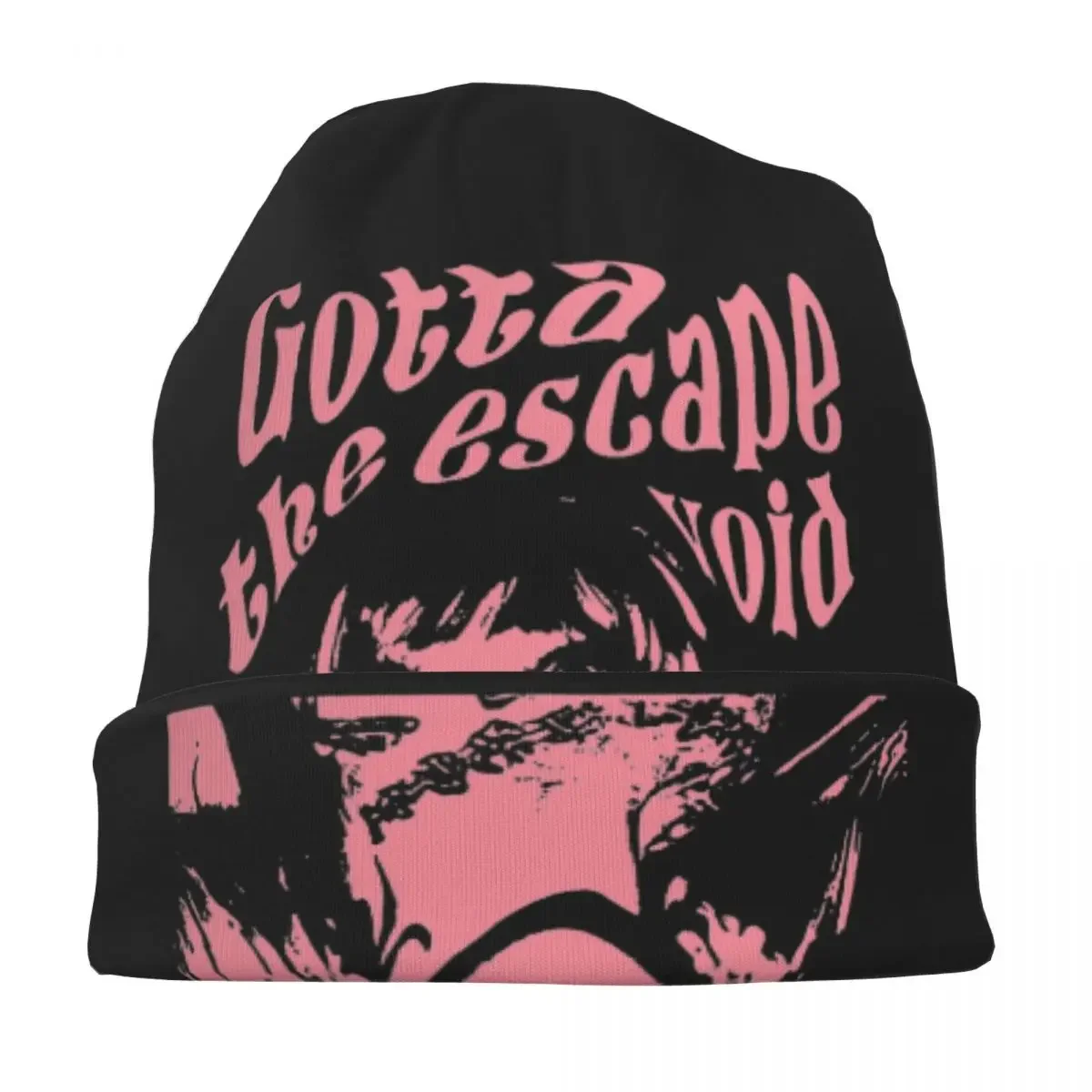 The Void Martinez Portals Tour Bonnet Hat Autumn Winter Skullies Beanies Hats Melanie Martinez for Men Women Dual-use Caps image 3