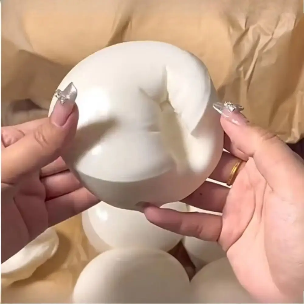 Simulation Squishy Yogurt Cake Finger Suction Slow Rising Bread Squeeze Pinch Soft Texture Sensory and Adults