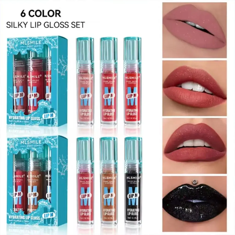 

Fine Glitter Matte Glitter Liquid Lipsticks Moisturize Long-lasting Velvet Liquid Lip Glaze Easy To Color Waterproof