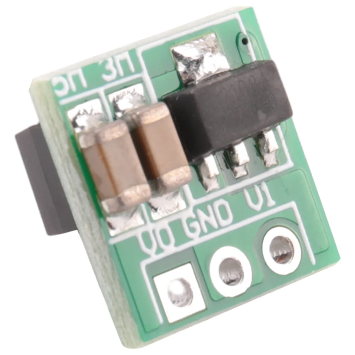 0.9-5V To 5V DC-DC Step-Up Power Module Voltage Boost Converter Board 1.5V 1.8V 2.5V 3V 3.3V 3.7V 4.2V To 5V Green