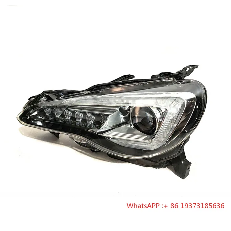 High Quality Auto Lighting Systems Front Headlight for Toyota BRZ Car Long Expiration 6000k Color Temperature Headlamp