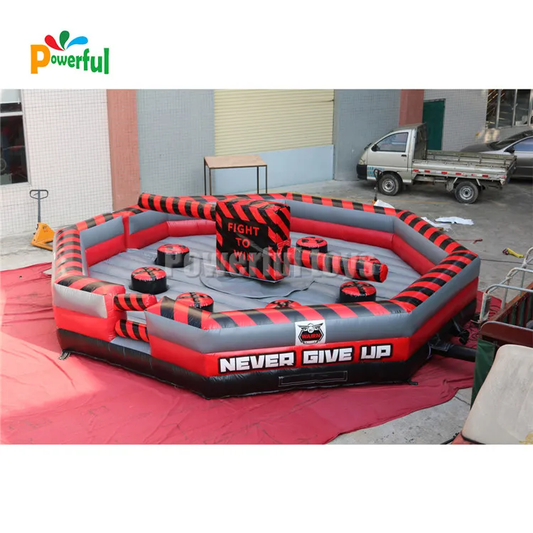 inflatable wipeout bouncer game,meltdown mechanical ride wipeout