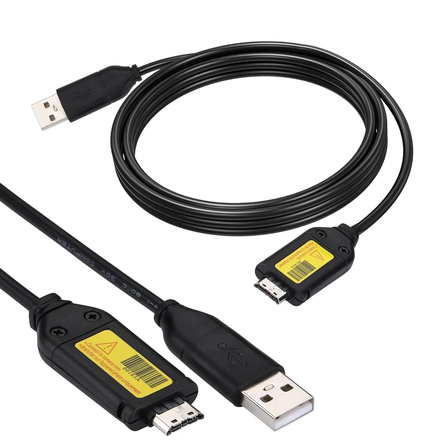 USB Battery Charger + Data SYNC Cable Cord Lead for Samsung ST61 ST65 ST70 PL120