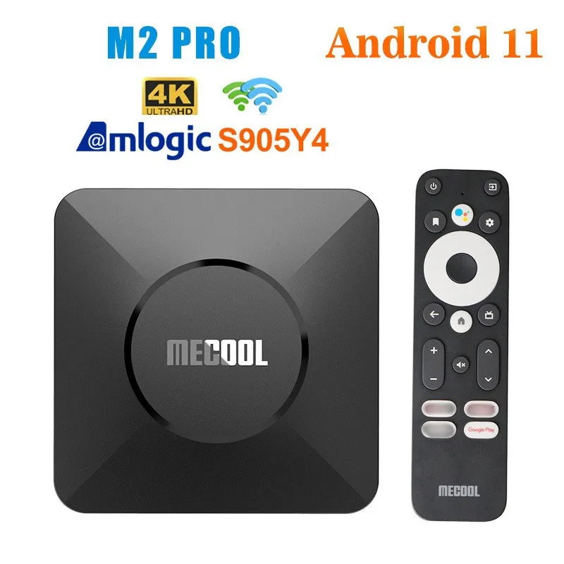 Mecool M2 PRO Android 11 TV Box 2GB 16GB Amlogic S905Y4 BT5.0 Media Player Set Top Box #1