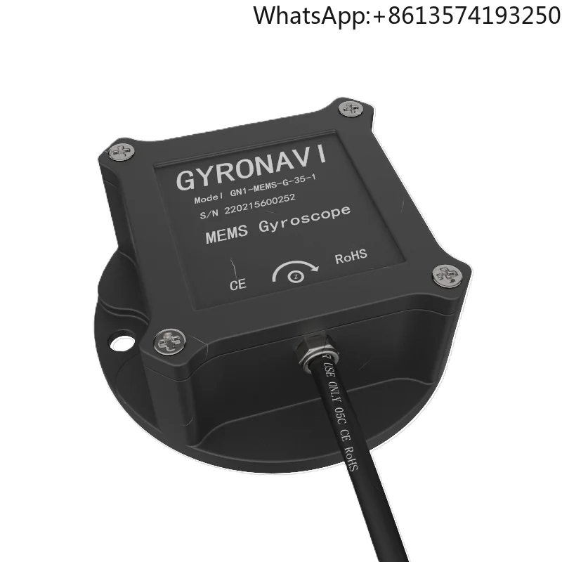 Single-Axis Digital MEMS Gyroscope Strong Resistance to Vibration Shock Electromagnetic Interference Motion & Position Sensors