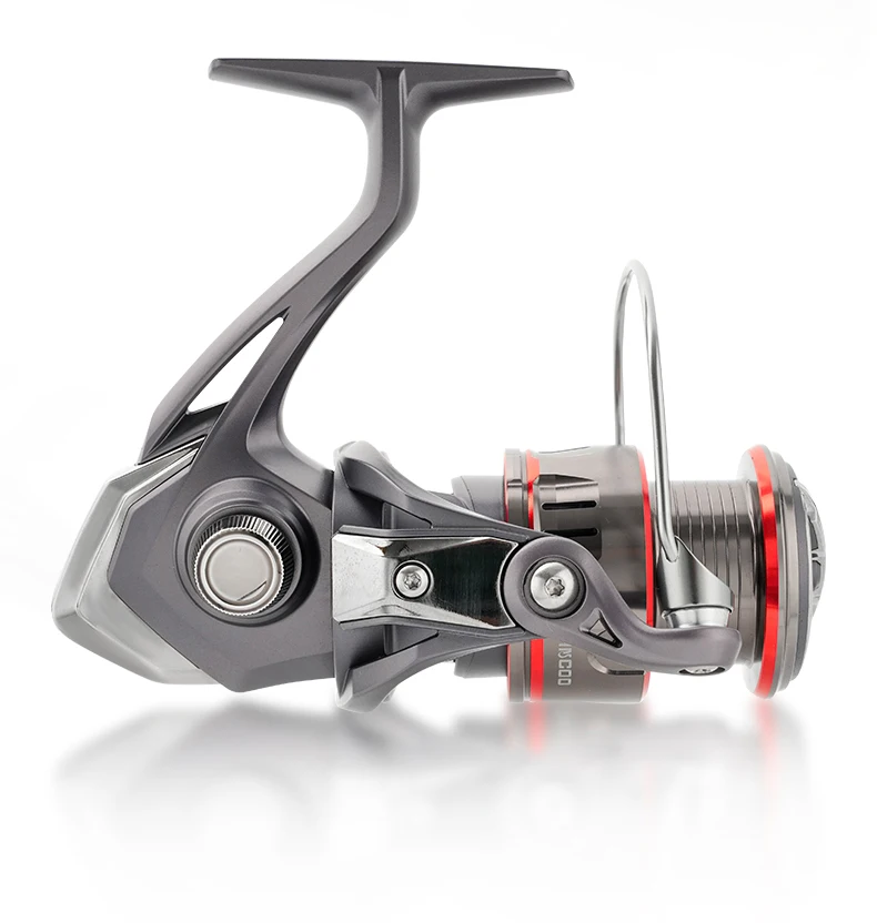 Johncoo Ravor Spinnrolle Größe 1000-4000 Max. Bremskraft 12kg Spinnrolle mit Karbonkörper Leichtes Angelzubehör für Angler – Detail 11