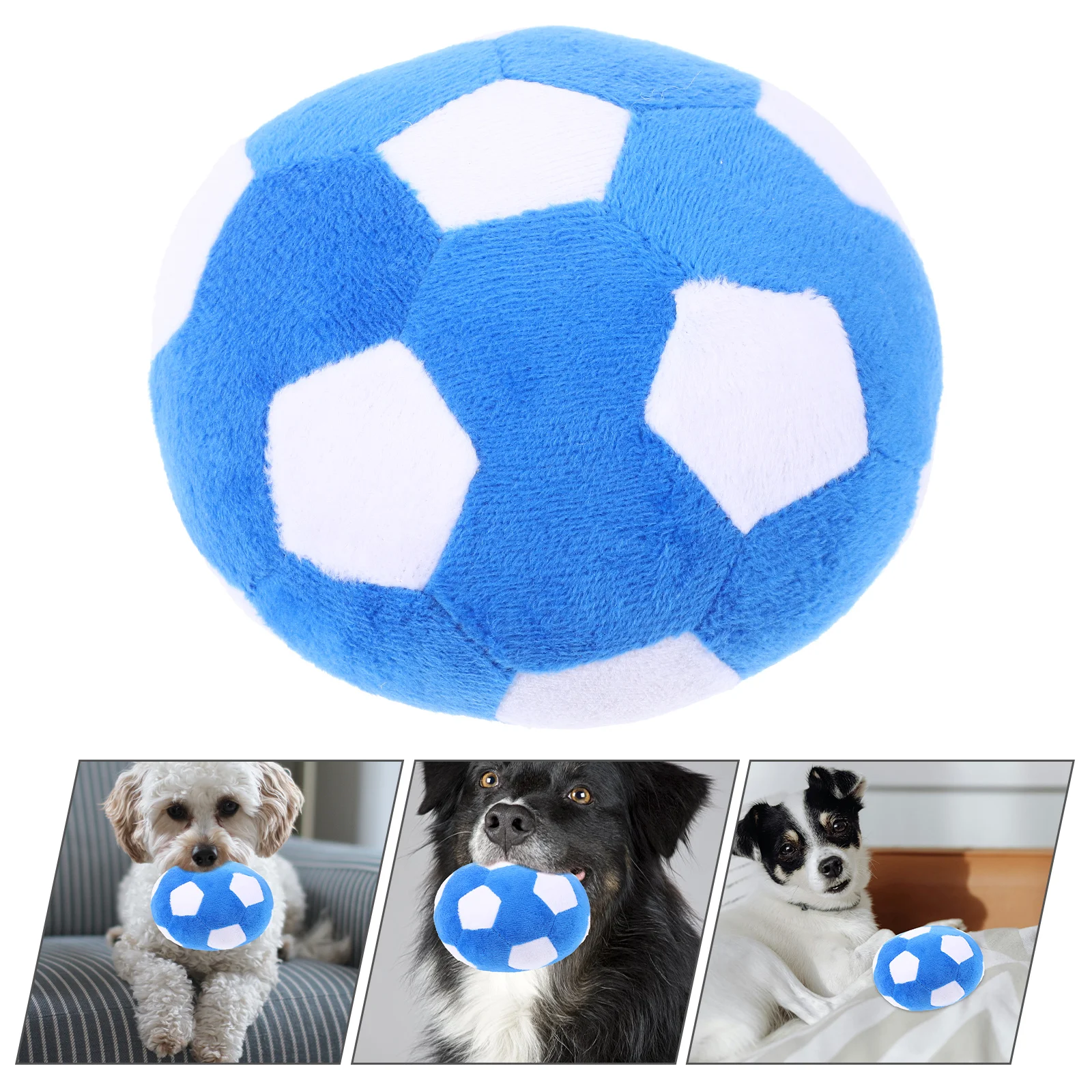 Pet Soccer Toy Dog Toys Small Dogs Stuffed Ball Puppy Teething Molar Exercising Biting Chewing for