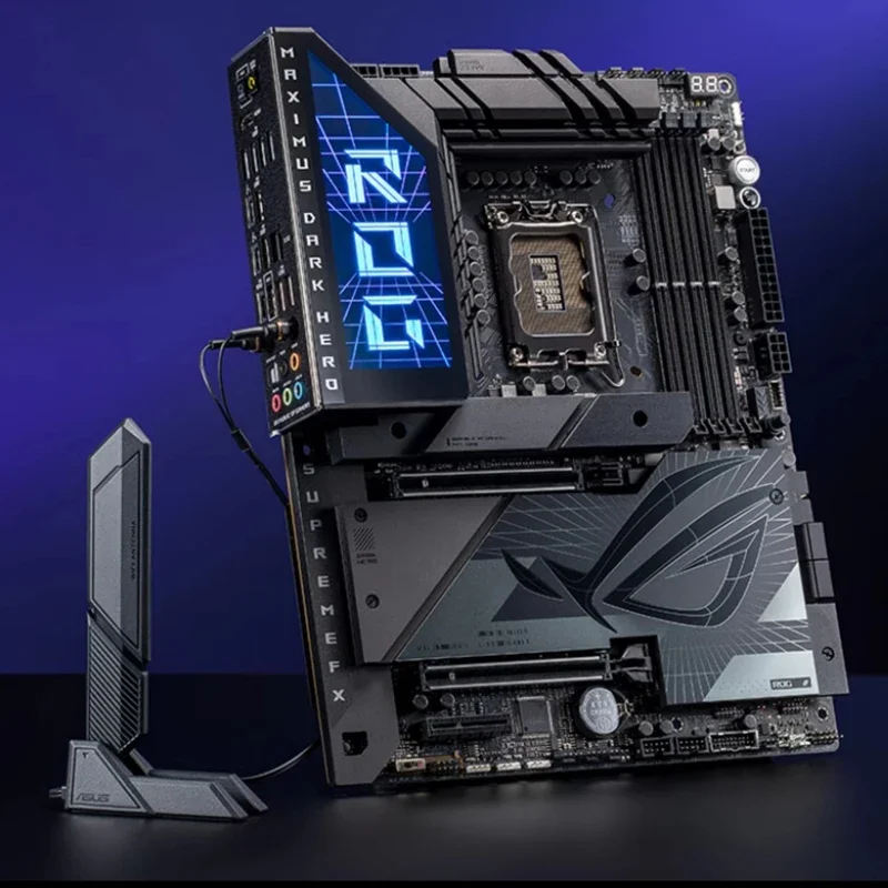 Antena externa WiFi 6 6E de doble banda 6GHz 5,8GHz 2,4GHz antena de repuesto de base magnética para PC de escritorio