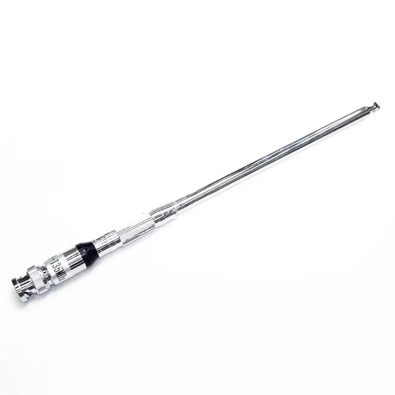B92B-3X 118-136MHZ BNC Telescopic Antenna High Gains Airband Antenna For TH-28A TH-48A TH-78A Aviation Frequency
