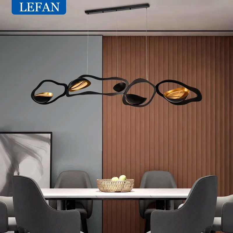 Nordic Modern Pendant Lamp, Stylish Chandelier for Dining Room, Indoor Ceiling Hanging Light Decor