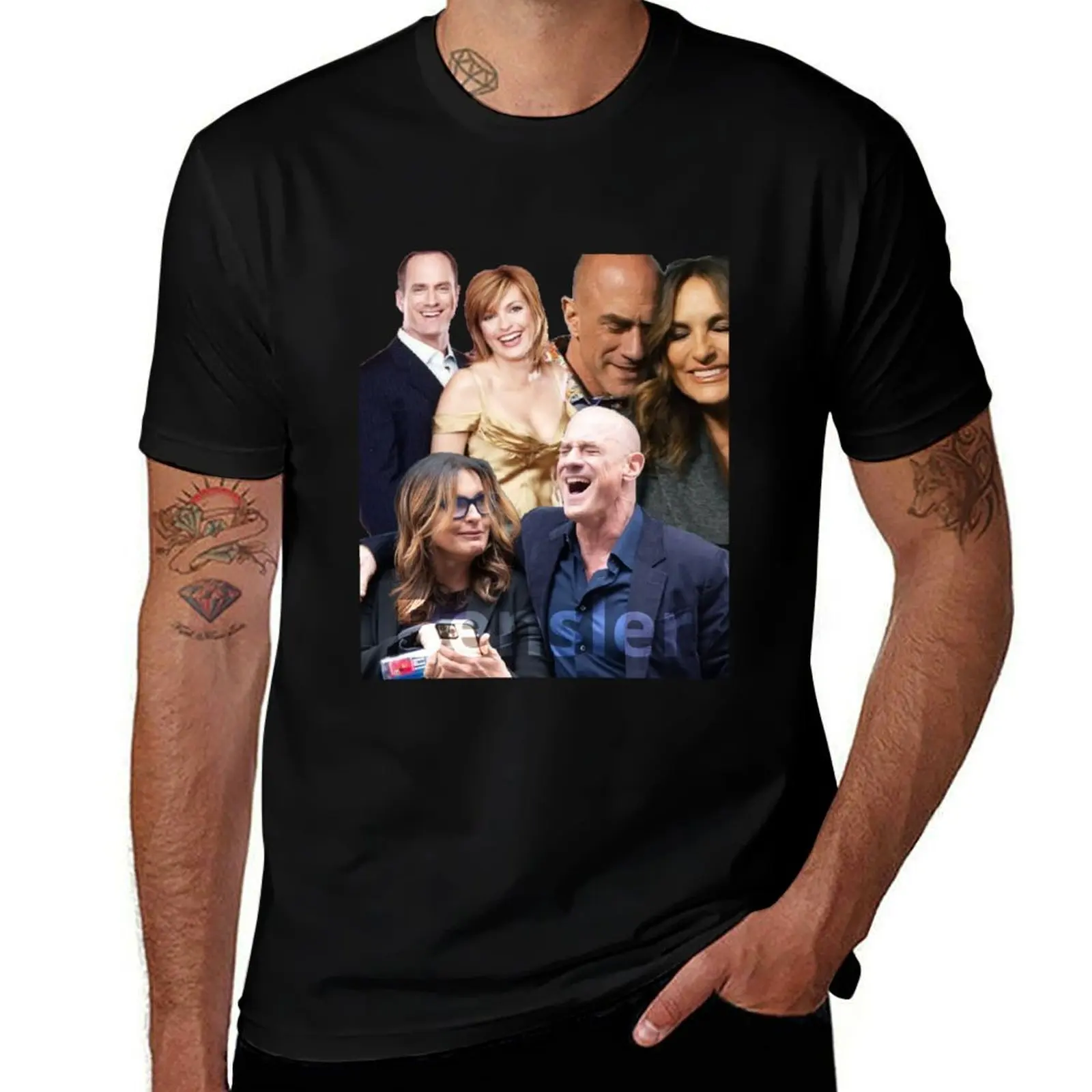 

Bensler SVU T-Shirt man t shirts for men casual printed t shirts for man t shirts for man cotton funny T-Shirt