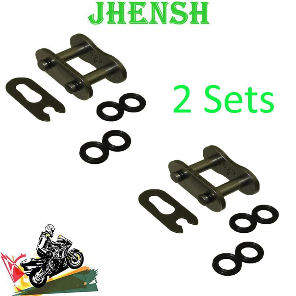 JHENSH 520 X-ring Chain Connecting Master Link For Dirt Bike ATV Go Kart Motorcycle