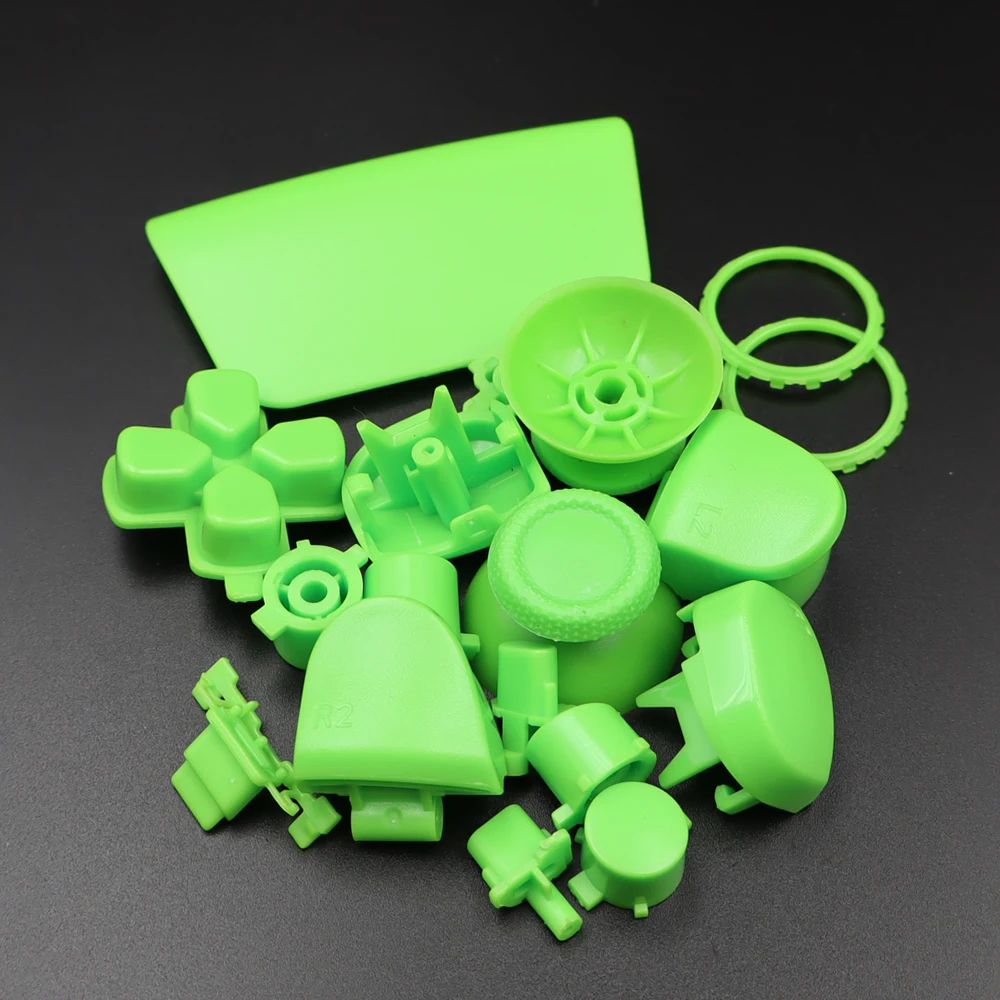 1Set Vervanging Knoppen Set D-Pad L1 R1 L2 R2 Trigger Knop Sleutel Accent Ring Voor PS5 V3 3.0 BDM-030 Controller
