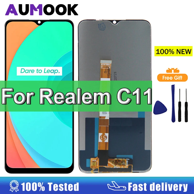 

6.5" LCD For Realme C11 RMX2185 LCD Display Touch Screen Digitizer Assembly For Realme C11 2021 RMX3231 LCD Display