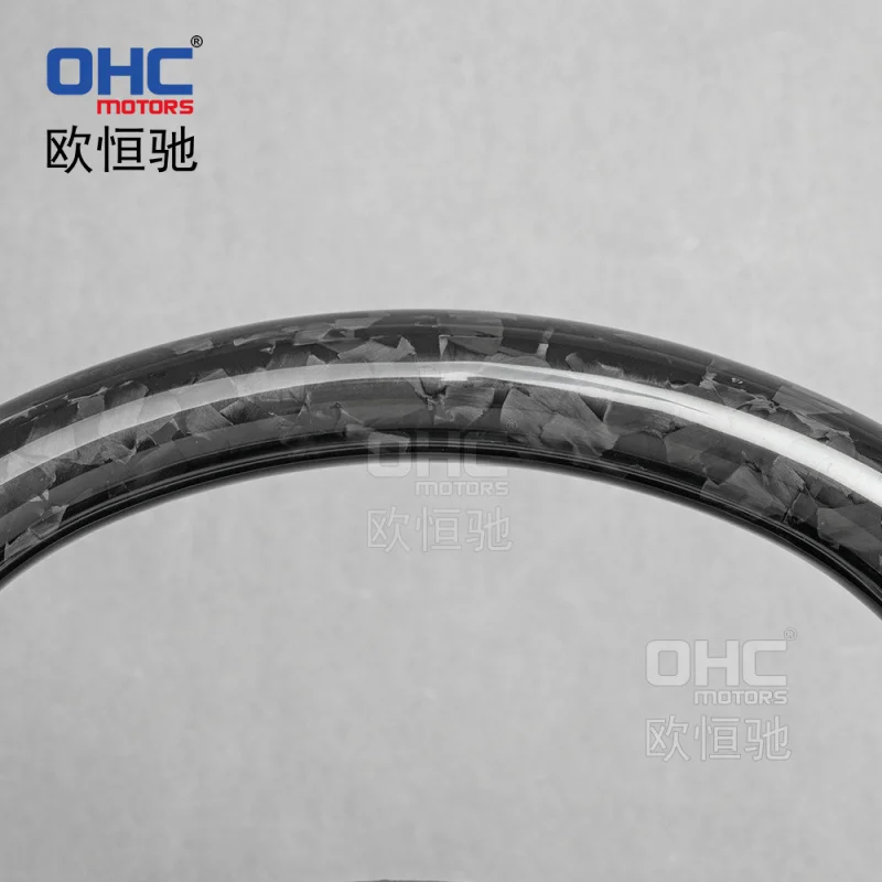 For Tesla Model 3 19-22  steering wheel modification withForged carbon fiberFor new energy vehicles