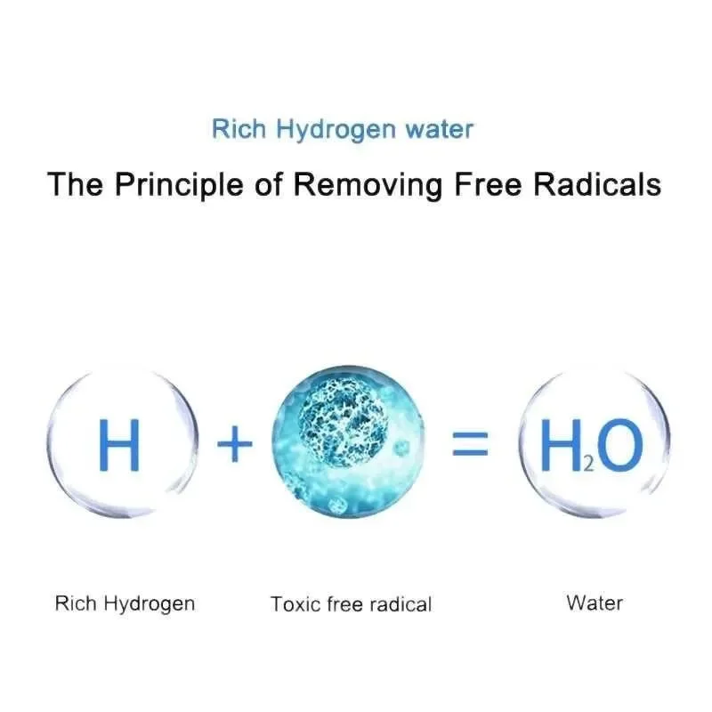 ماكينة تأين المياه القلوية ، زجاجة هيدروجين غنية ، قابس لنا وأوروبي ، قائمة إنجليزية ، من من من من من من من من من من من من من الخارج ، 2 لتر