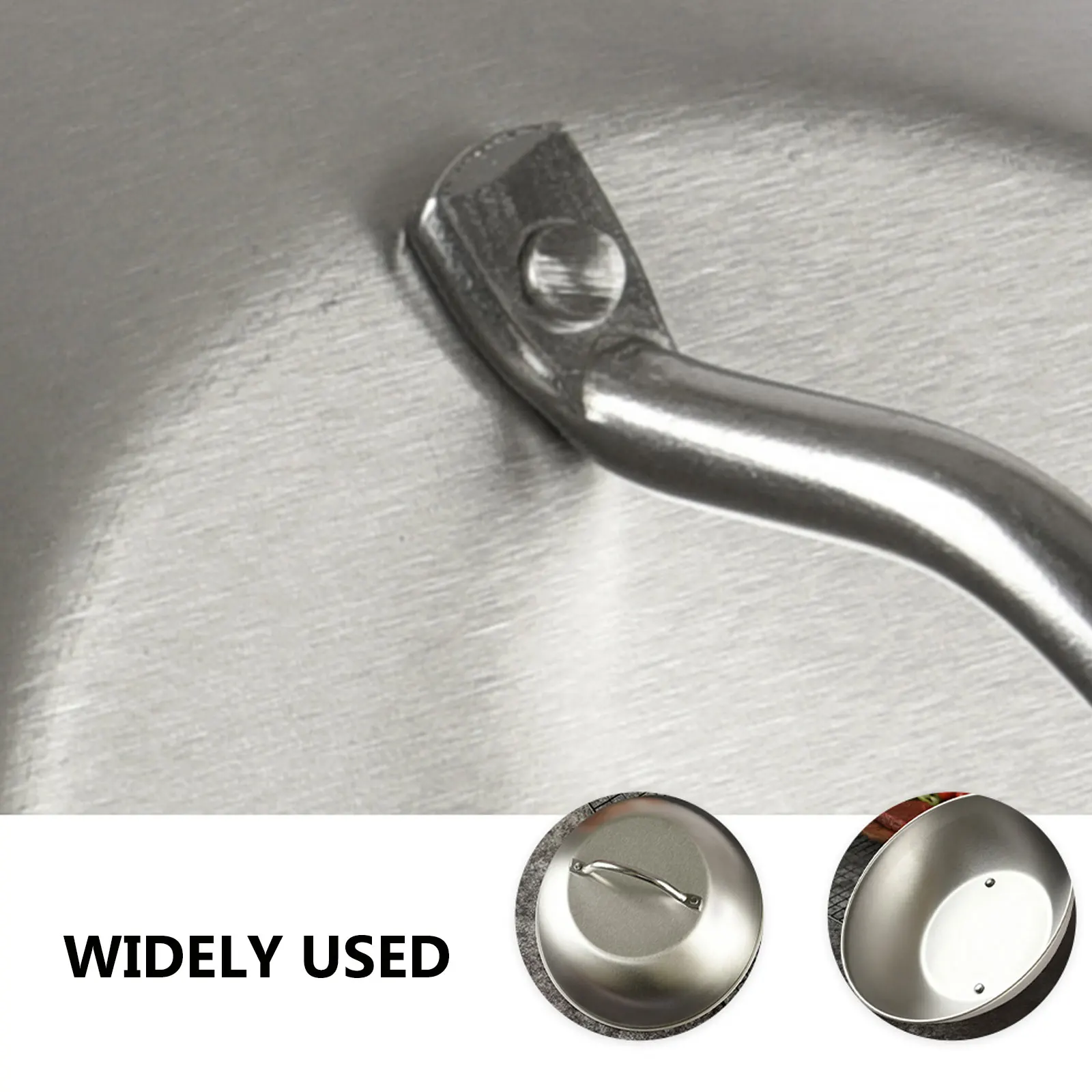 

Stainless Steel Pot Cover Heat Resistant Anti-Scald Food Cover Oil Splash Guard For Home Kitchen Cooking Tool Gadget