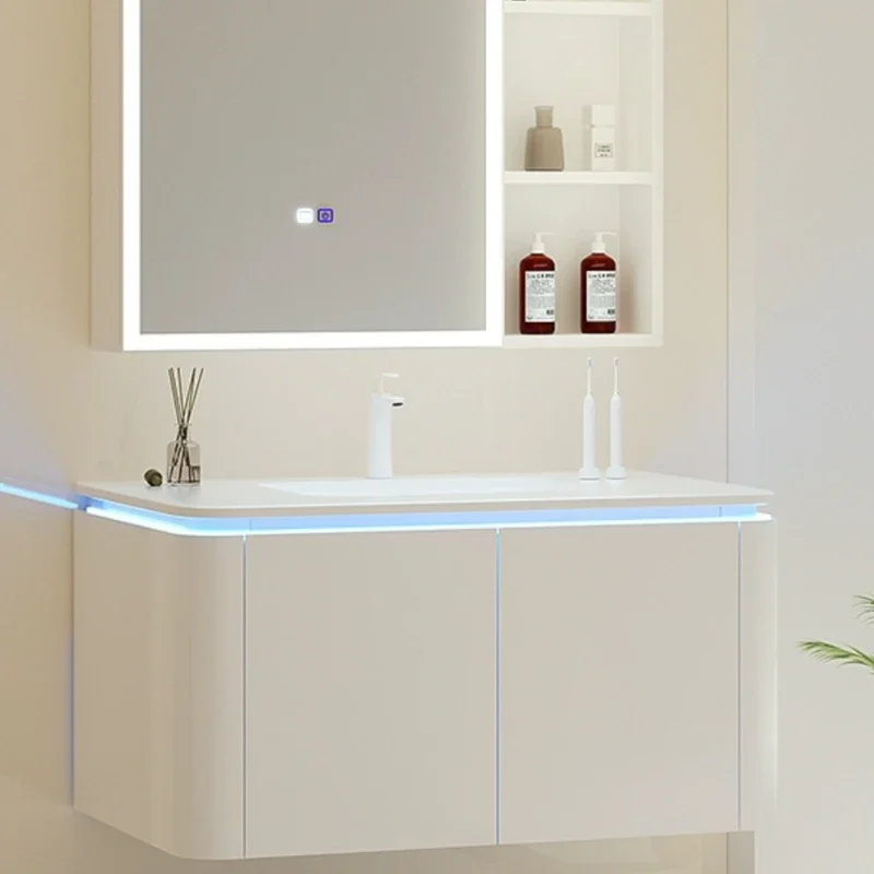 Bathroom Cabinet Storage Corner Shelf Medicine Luxury Filing Cabinets Closed Toilet Vanity Washbasin Narrow