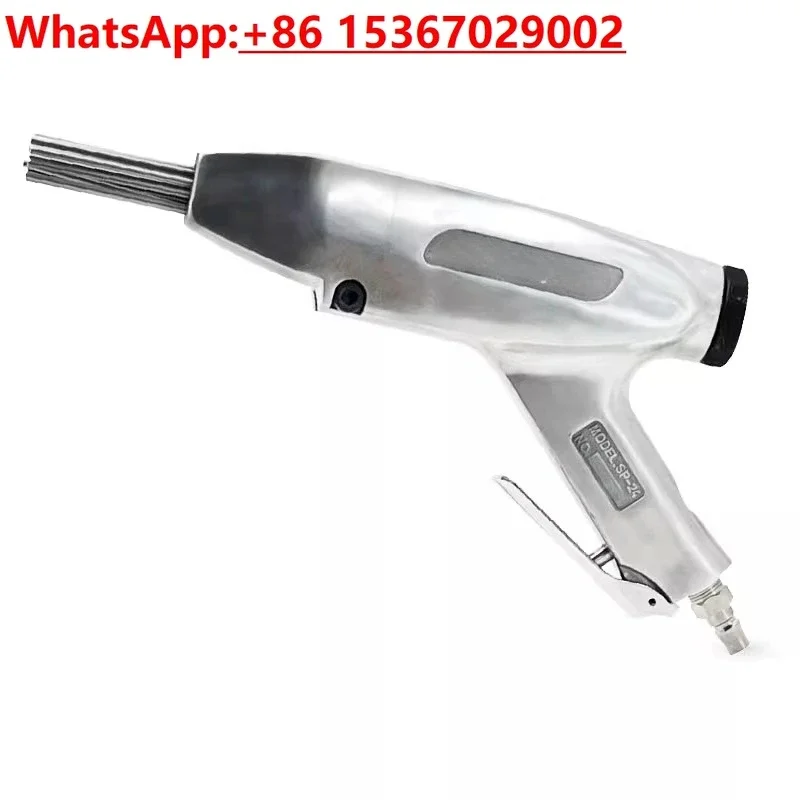 JEX-28/24 needle derusting gun, pneumatic IMPA590464 impact welding slag derusting tool for shipbuilding industry