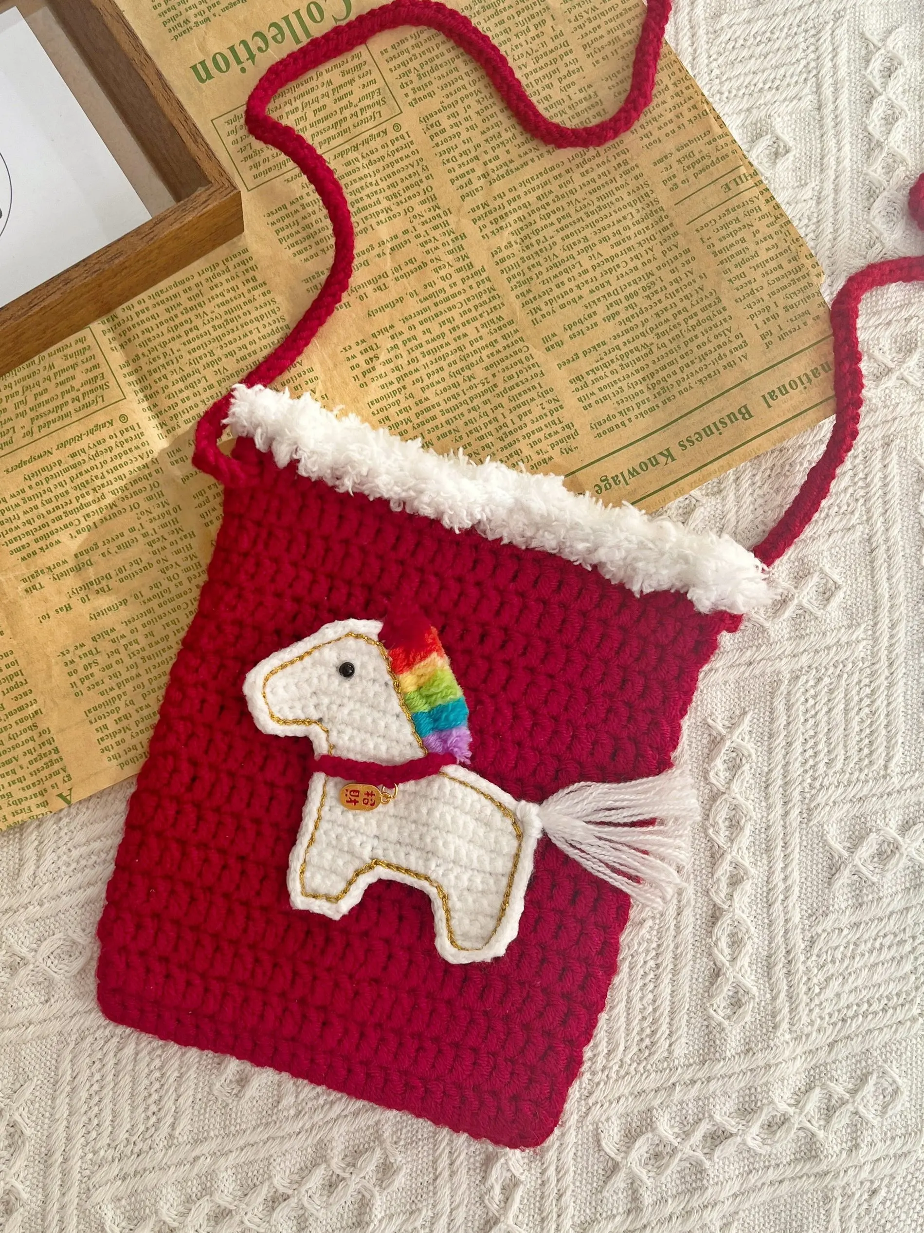 kit-de-material-para-croche-artesanal-diy-do-zodiaco-bolsa-pequena-para-celular-em-fio-presente-para-iniciantes-sem-marca