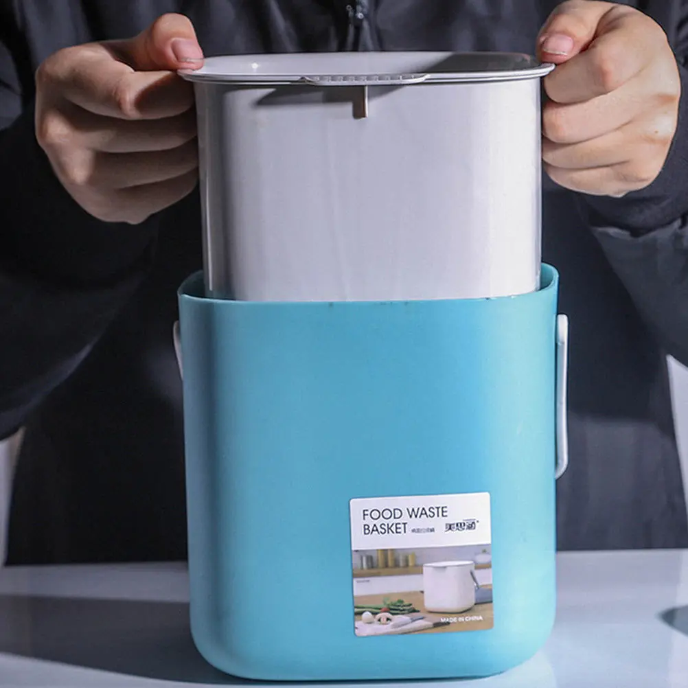 1Pc Plastic Trash C… - image