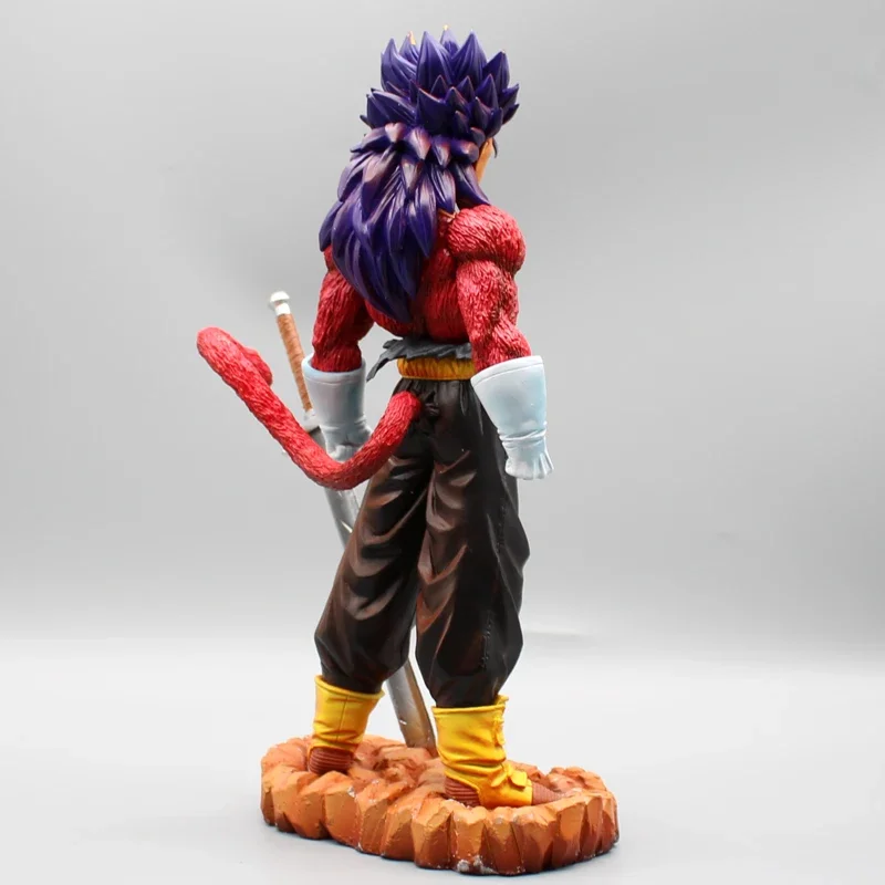 Dragon Ball Gk Super Four Trunks Super Saiyan Repaint Magic Change Hand-made Ornament Model Anime Peripheral Static Toys