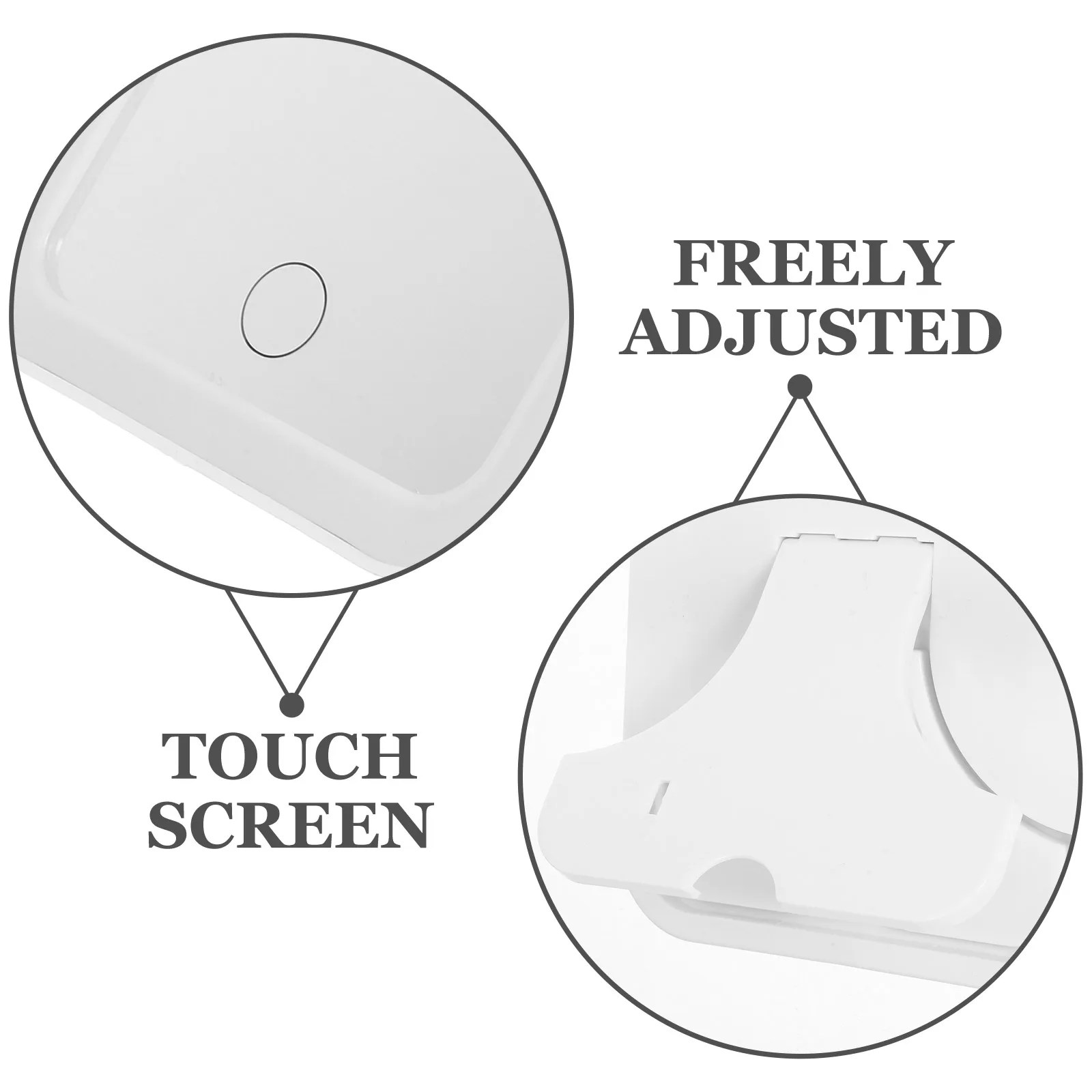 Led-verlichting Make-up Verguld glazen bureaublad voor dagelijks gebruik Draagbare tafelspiegel met standaard Huishoudelijke slaapzaal