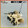MOC 군사 전쟁 WW2 빌딩 블록 모델, 미국 LAV-25 보병 전투 차량, 도시 SWAT 자동차 벽돌 장난감, 남아용 크리스마스 선물 3
