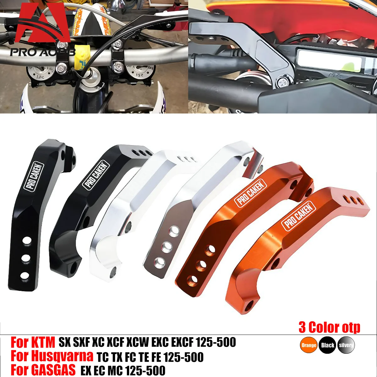 

Motorcycle High-Quality Handguard Support Bracket Mount 28mm Handlebar Guard Clamp For KTM XC SX SXF XCF EXC XCW 125cc-500cc