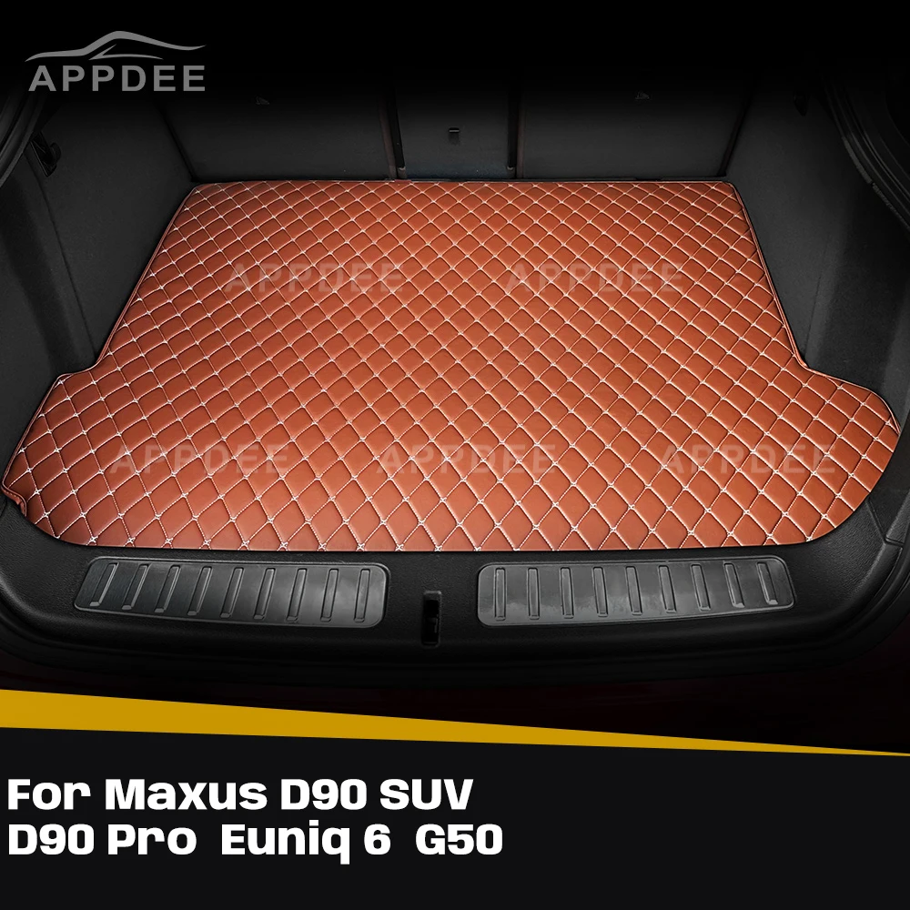 

Для Maxus D90 SUV、 D90 Pro、Euniq 6、G50 Коврик в багажник автомобиля на заказ, защитный коврик от грязи, подкладка для багажника, автомобильные аксессуары для интерьера